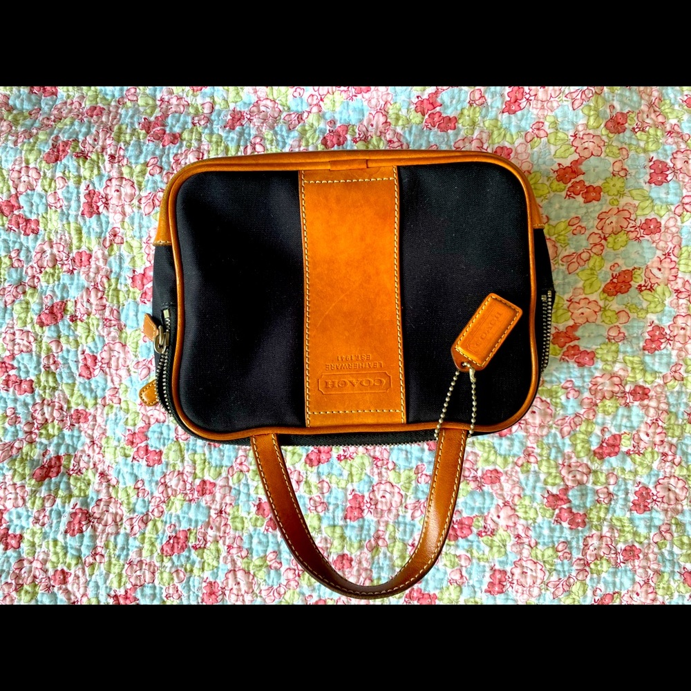Coach makeup bag